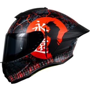 CASCO KOV BUSTER RAIDER ARMOUR ROJO
