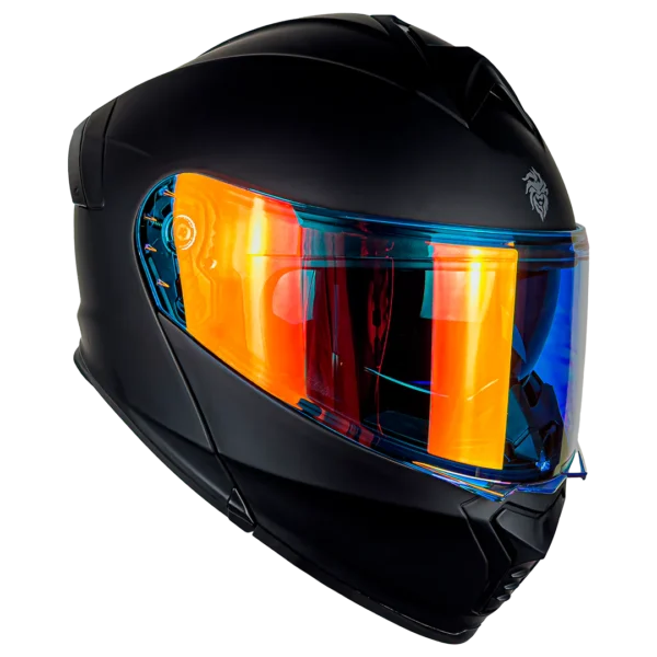CASCO KOV THUNDER LED NEGRO MATE